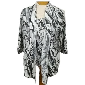 Alfred Dunner Sweater Cardigan